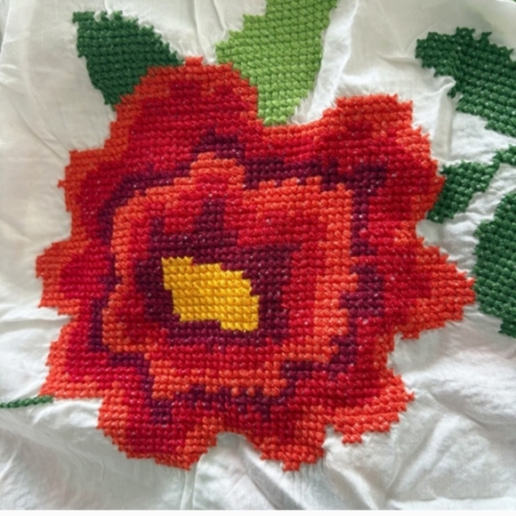 Farm Rio Embroidered Carmina Floral Maxi Dress - Picture 12 of 16